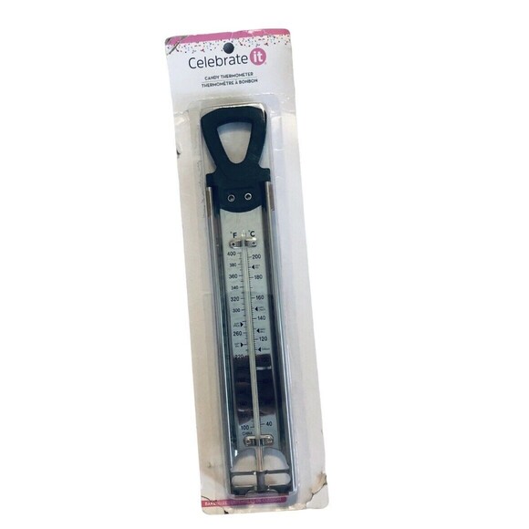 Candy Thermometer Stainless Steel Precise Readings Kitchen Cooking Temp NIB - Picture 1 of 2